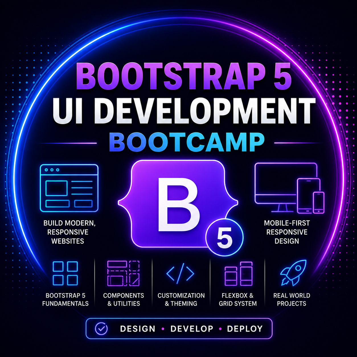 Bootstrap 5 UI Development Bootcamp