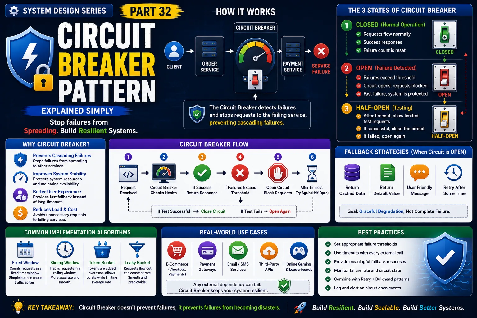 System Design Series: Circuit Breaker Pattern Explained Simply