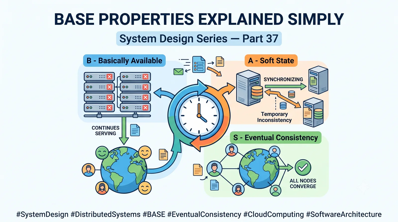 System Design Series: BASE Properties Explained Simply