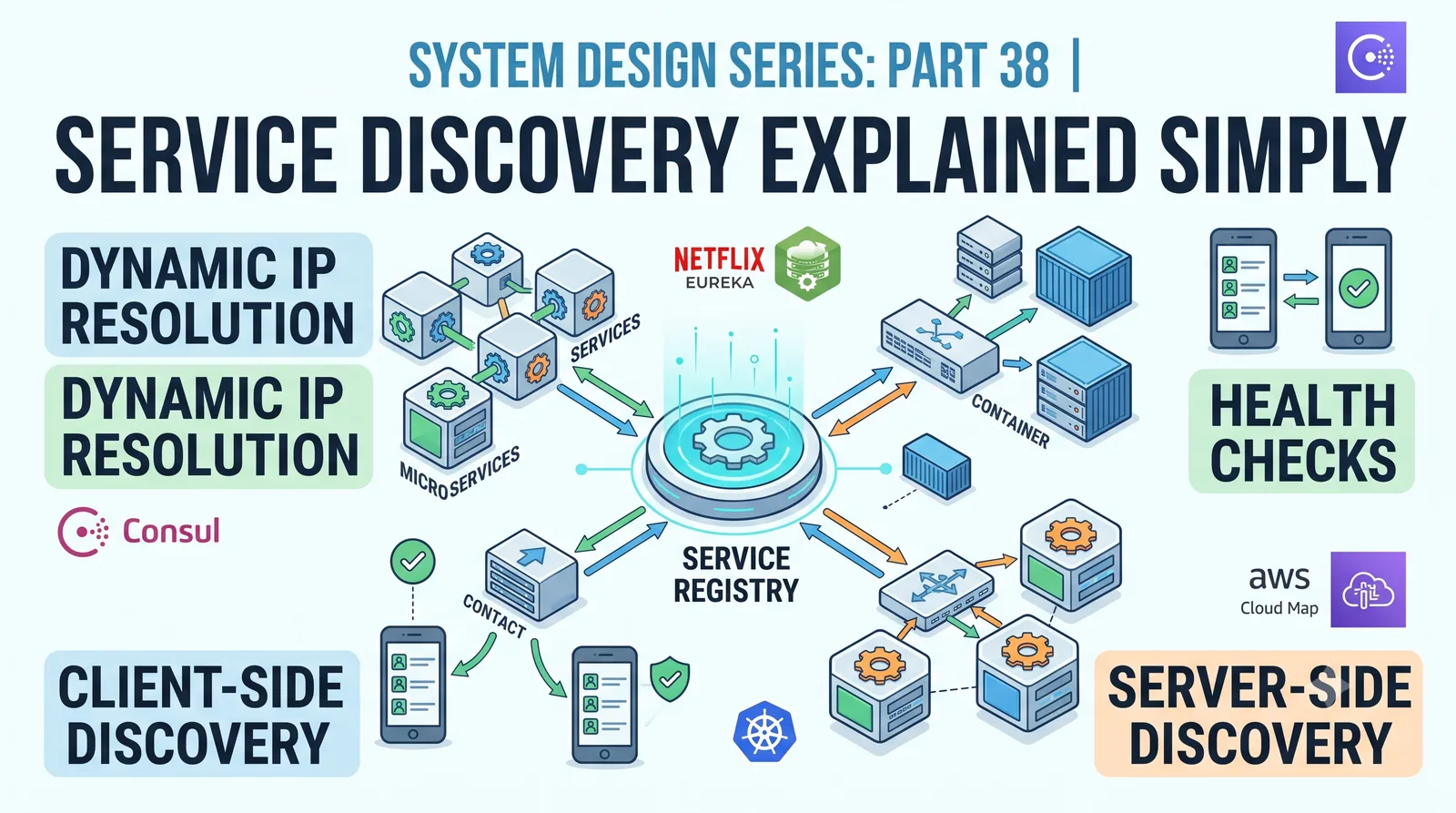 System Design Series: Service Discovery Explained Simply
